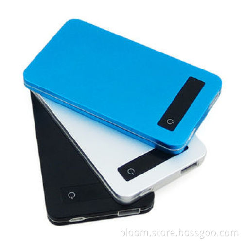 Slim Lithium-ion Polymer Chargers for Mobile Phone in Alloy Aluminum Housing